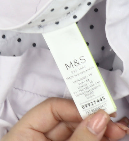 Womens UK Size 16 Marks and Spencer  Chino Ivory Trousers
