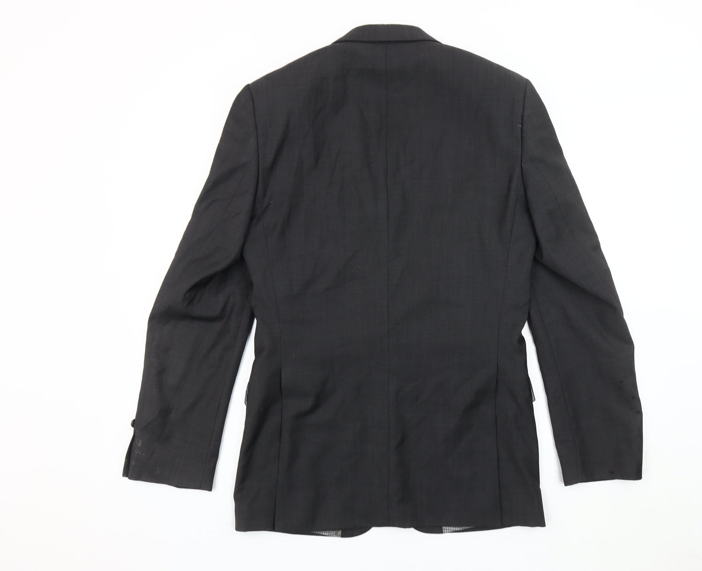 Mens UK Size 34 Ben Sherman Regular Black Suit Jacket