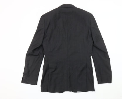 Mens UK Size 34 Ben Sherman Regular Black Suit Jacket