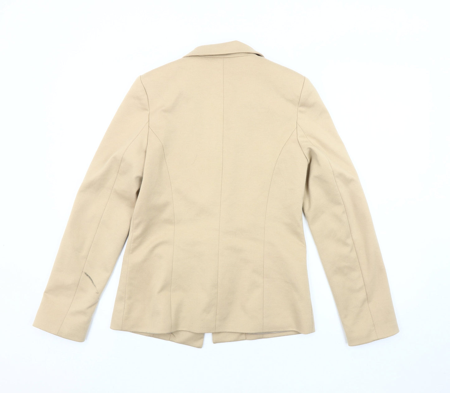 Oasis Beige Women's Blazer Size 10 Long Sleeve