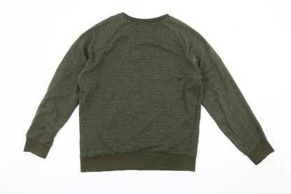 Mens UK Size M JACK & JONES Green Pullover Sweatshirt