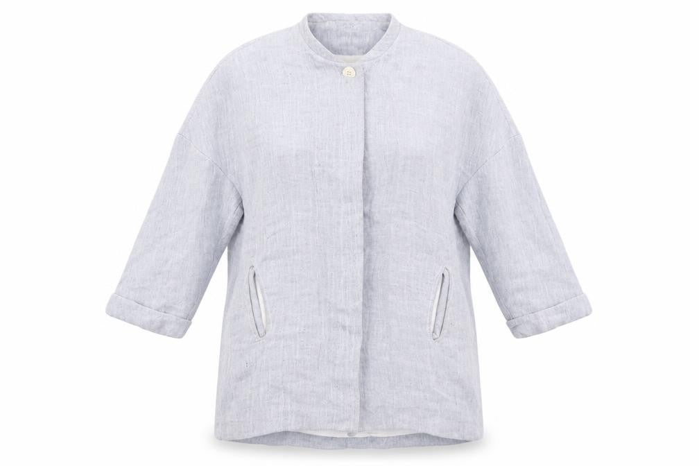 Zara Women's Grey Mid-Length Coat Size 2