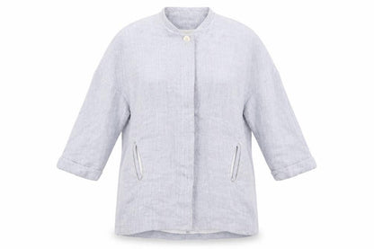 Zara Women's Grey Mid-Length Coat Size 2