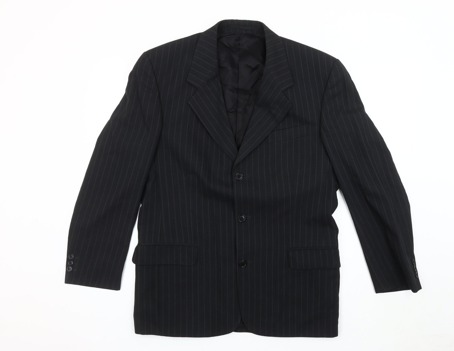Mens UK Size 38 NEXT Regular Black Suit Jacket