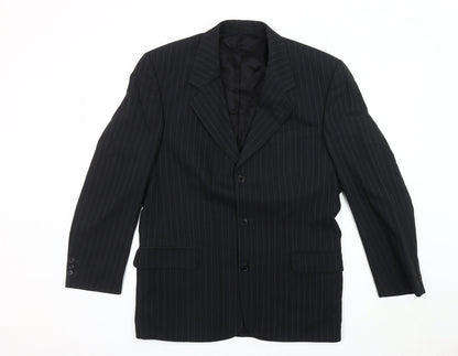 Mens UK Size 38 NEXT Regular Black Suit Jacket