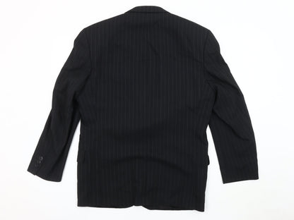Mens UK Size 38 NEXT Regular Black Suit Jacket
