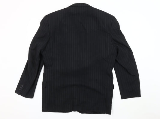 Mens UK Size 38 NEXT Regular Black Suit Jacket