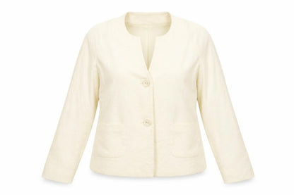 Womens UK Size 20 bm collection Regular Ivory Blazer
