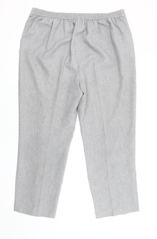 Womens UK Size 20 Honor Millburn Regular Fit  Grey Trousers