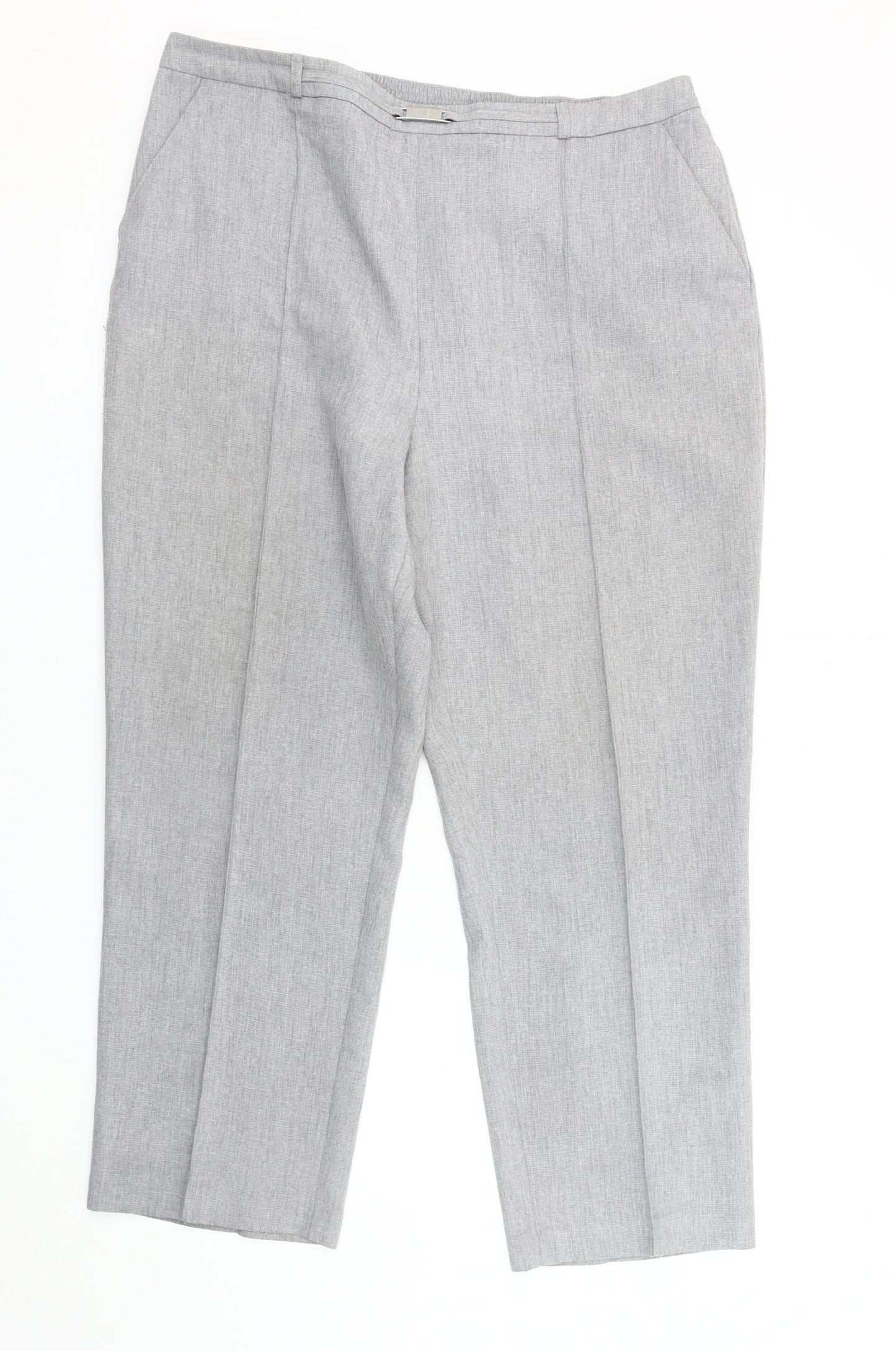 Womens UK Size 20 Honor Millburn Regular Fit  Grey Trousers