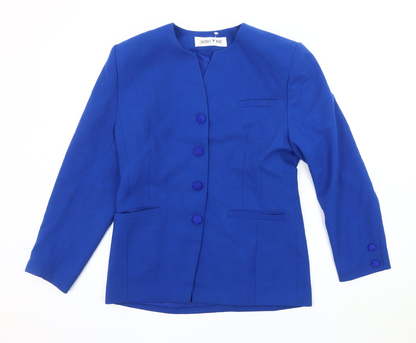 Jacques Vert Women's Blue Blazer Size 12