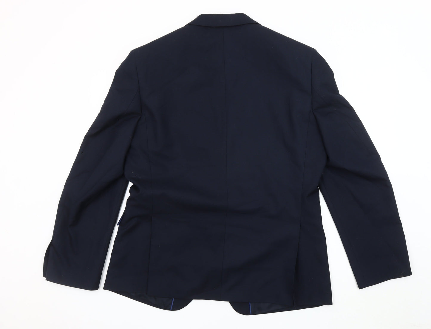 Mens UK Size 42 Marks and Spencer Regular Blue Suit Jacket