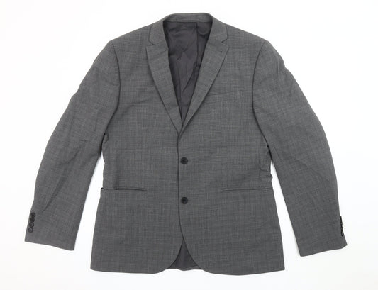 Mens UK Size 42 NEXT Regular Grey Suit Jacket