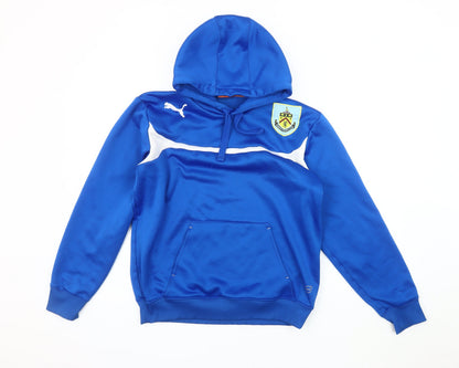 Mens UK Size S PUMA Blue Pullover Hoodie