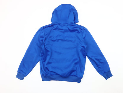 Mens UK Size S PUMA Blue Pullover Hoodie