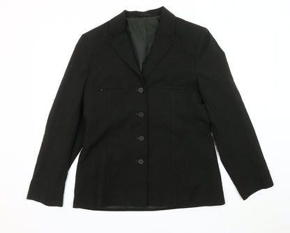 Next Women's Black Blazer Size 14 Classic Style