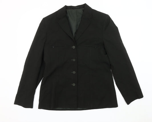 Next Women's Black Blazer Size 14 Classic Style