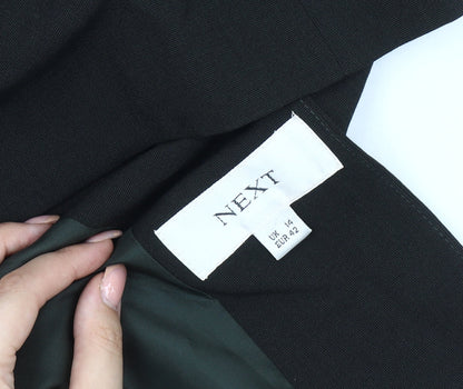 Next Women's Black Blazer Size 14 Classic Style