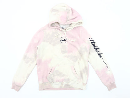 Hollister Women's Multicoloured Tie-Dye Hoodie, Size S