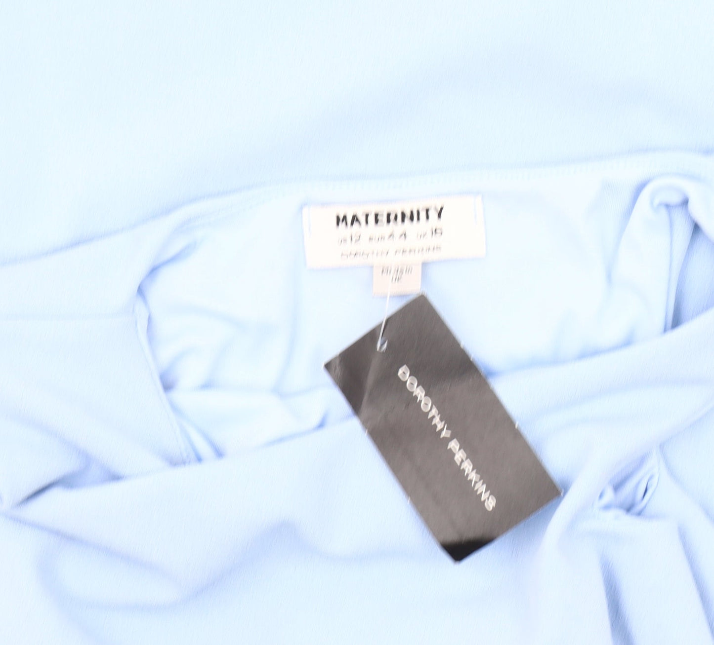 Dorothy Perkins Blue Maternity Dress, Size 16, Sleeveless