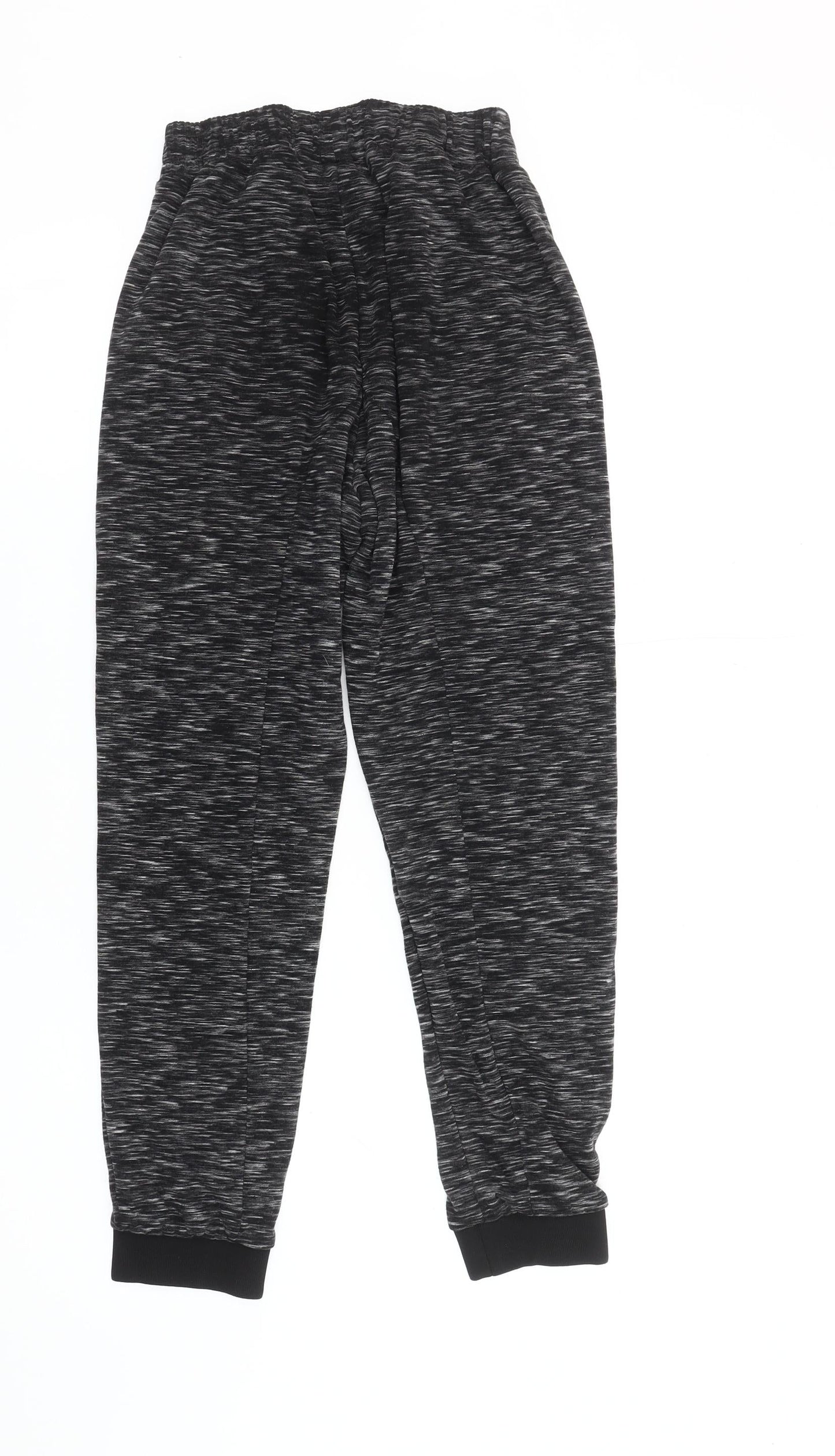 SikSilk Men's Black Jogger Trousers Size S