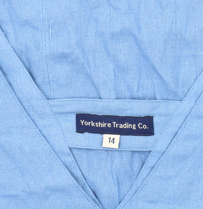 Yorkshire Trading Co. Women's Blue Sleeveless Dress