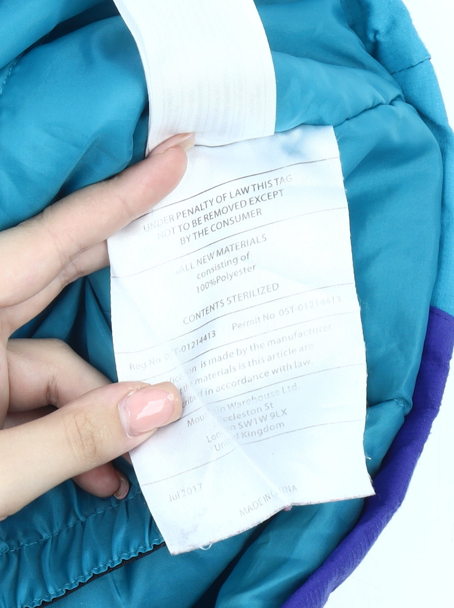 Mountain Warehouse Girls Blue Puffer Jacket 7-8 Years