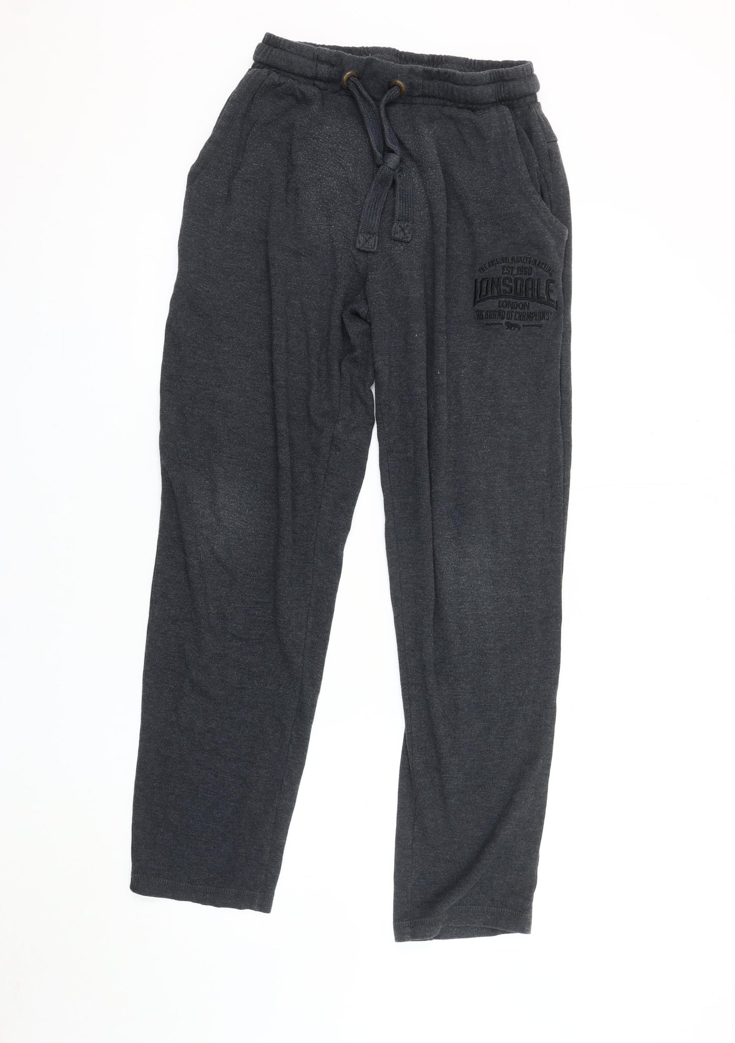 Lonsdale Men's Grey Jogger Trousers M - Gym, Activewear
