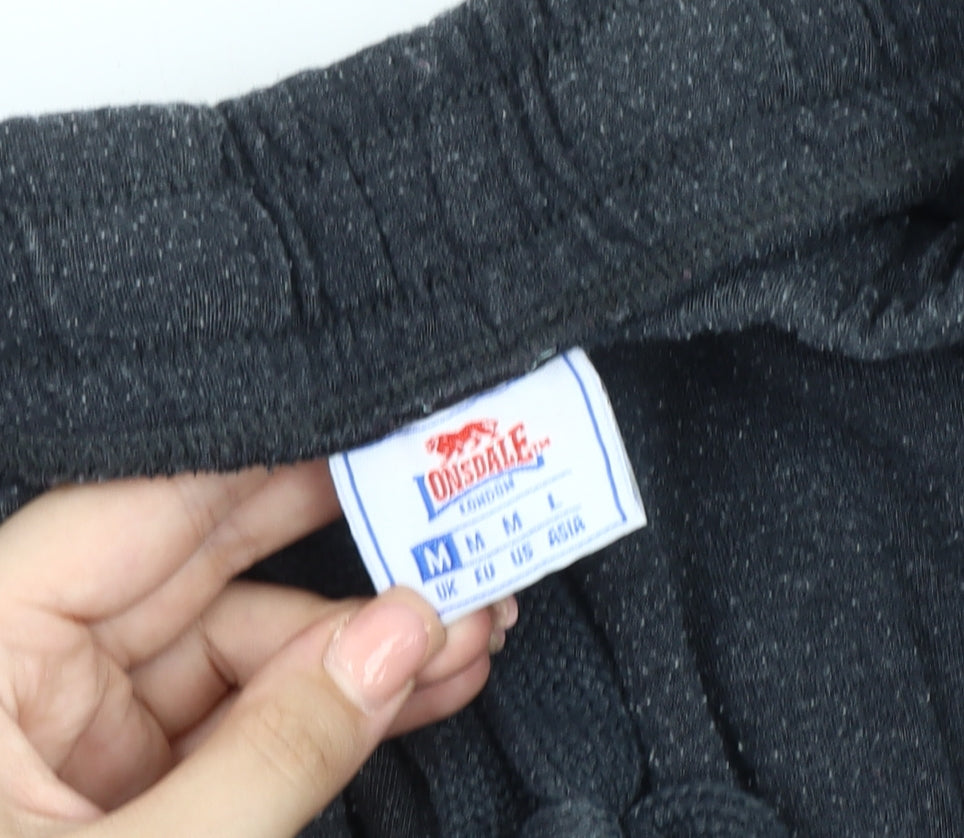 Lonsdale Men's Grey Jogger Trousers M - Gym, Activewear