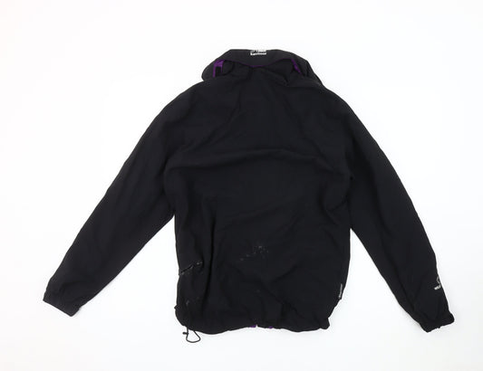Womens UK Size 10 Karrimor Black Anorak Coat