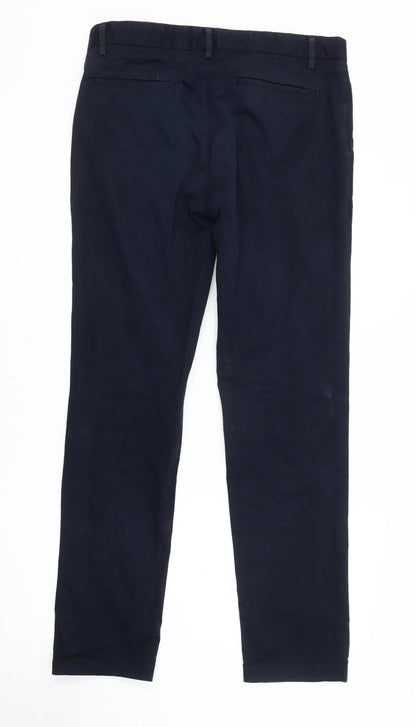 SHARPS Men's Blue Chino Trousers Size 33