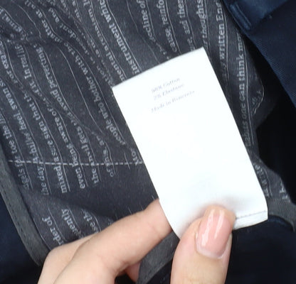 SHARPS Men's Blue Chino Trousers Size 33