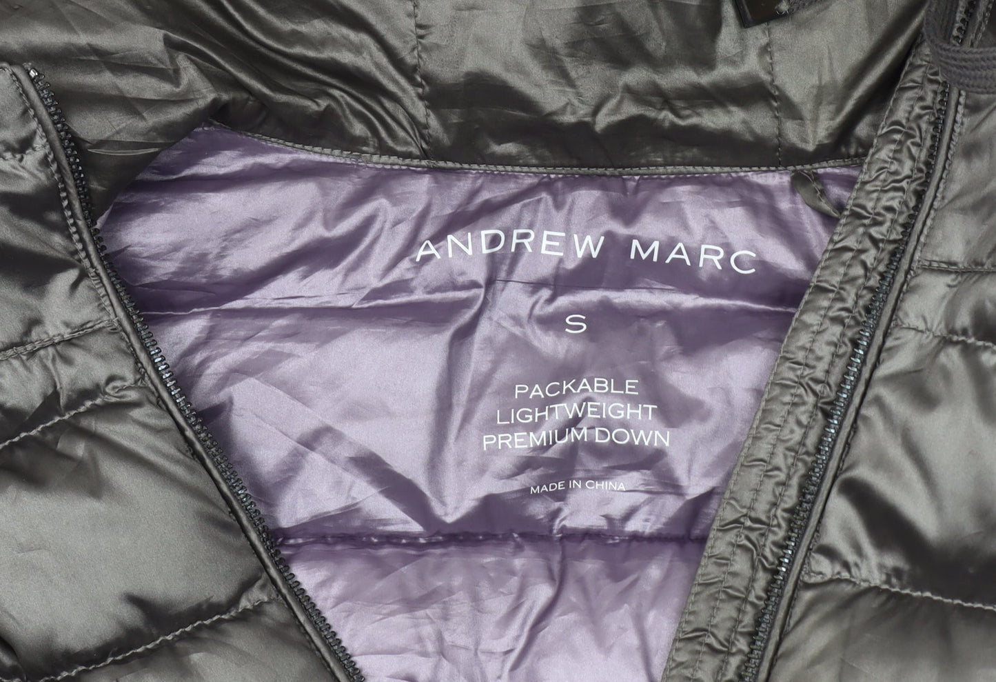 Andrew Marc Women's Black Puffer Jacket S - New