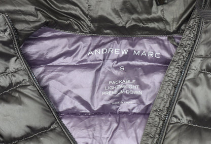Andrew Marc Women's Black Puffer Jacket S - New