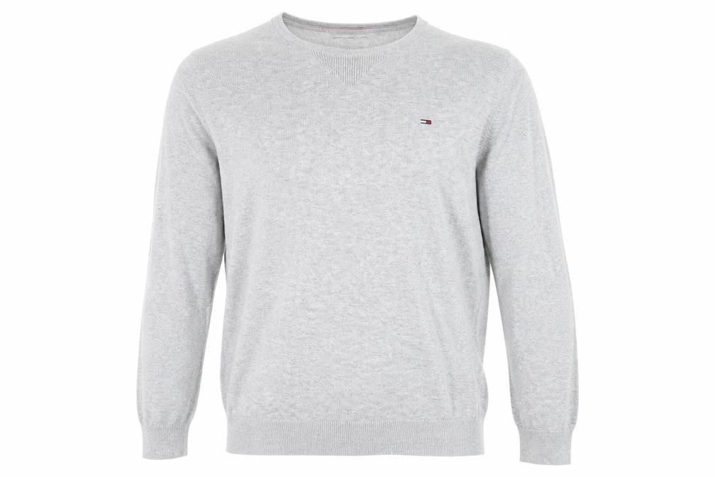 Mens UK Size M Tommy Hilfiger Grey Pullover Jumper