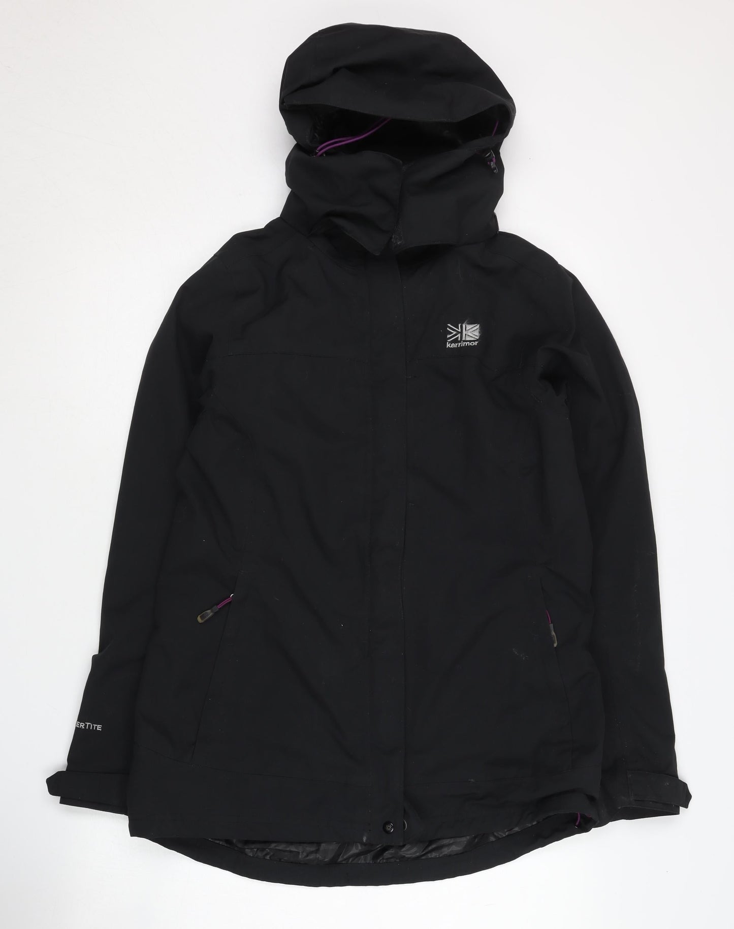 Karrimor Women's Black Size 8 Waterproof Hooded Jacket
