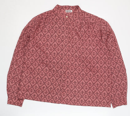 Womens UK Size 16 Eastex Pink Blouse