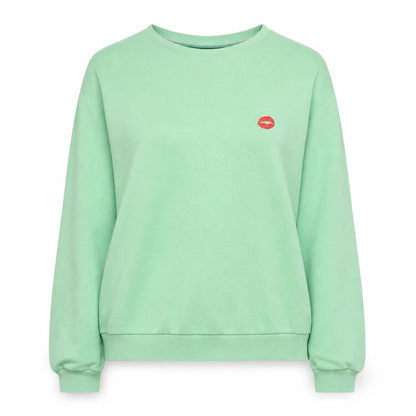 Saint Tropez Women's Green Sweatshirt, Medium, Casual