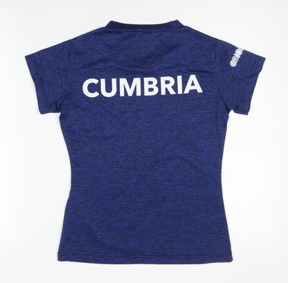 Yonex Women's Blue Sports T-Shirt, Size 2, Lightweight