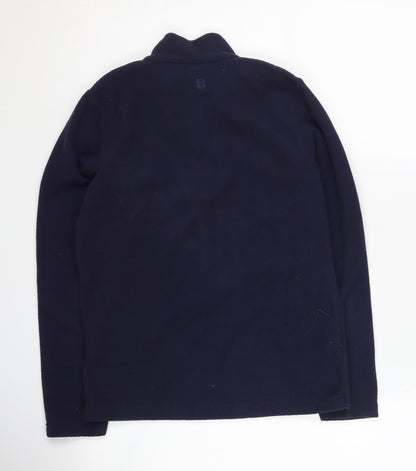 Mountain Warehouse Boys Blue Fleece Zip Sweatshirt 11-12 Years