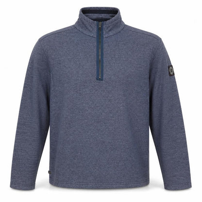 Mens UK Size 2XL Regatta Blue 1/4 Zip Sweatshirt