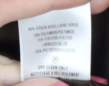 Eastex Women's Grey Suit Jacket Size 12 Classic Wool Blend