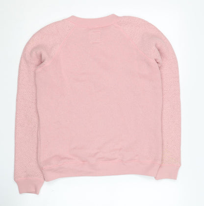 Womens UK Size 8 Jack Wills Pink Pullover Sweatshirt