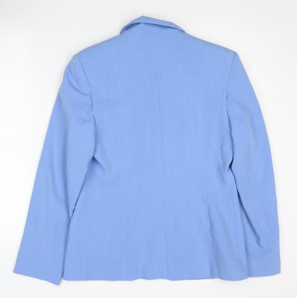 Jacques Vert Women's Blue Blazer Size 10