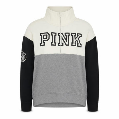 Victoria's Secret PINK Women's Grey Pullover Sweatshirt - S