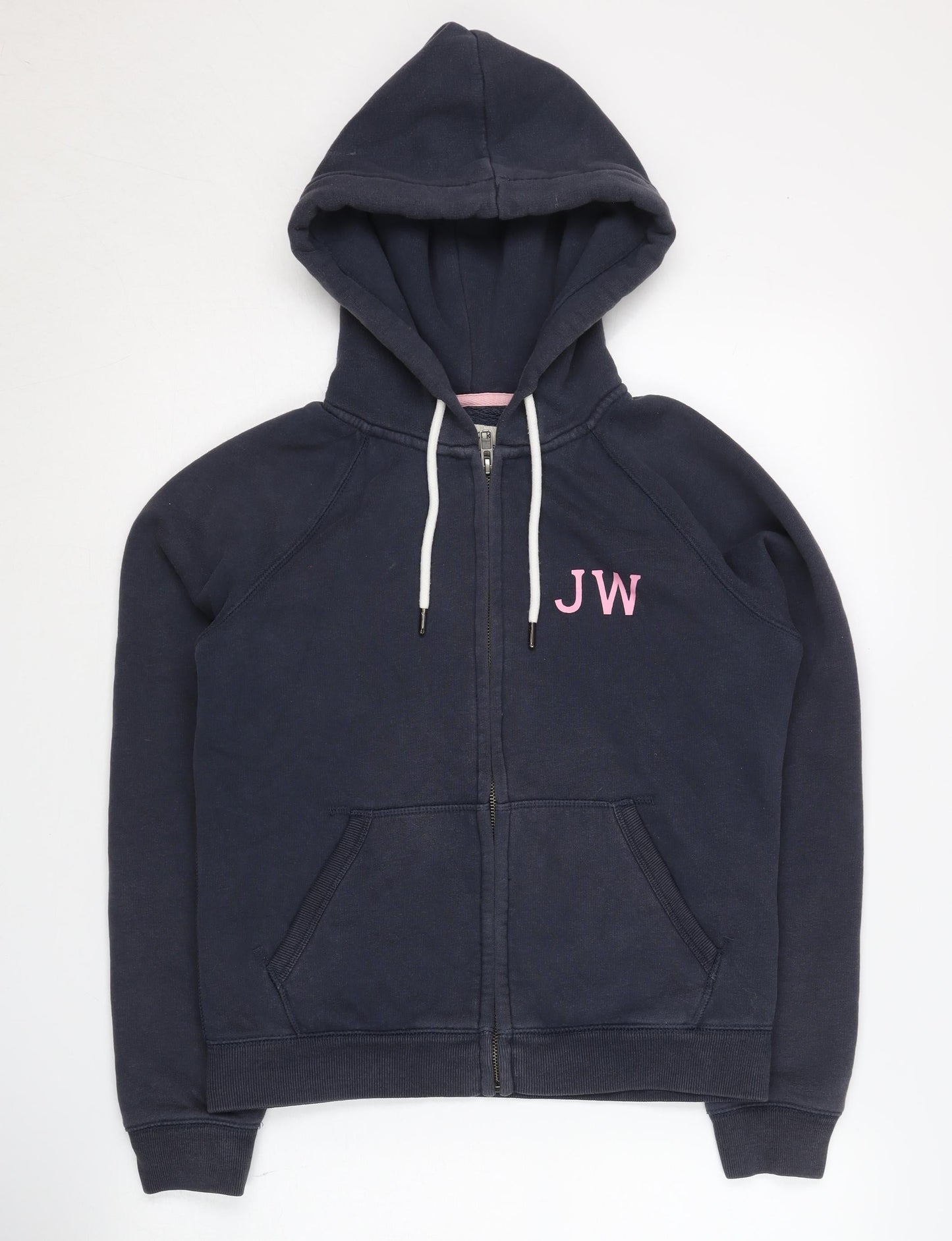 Womens UK Size 6 Jack Wills Blue Full Zip Hoodie