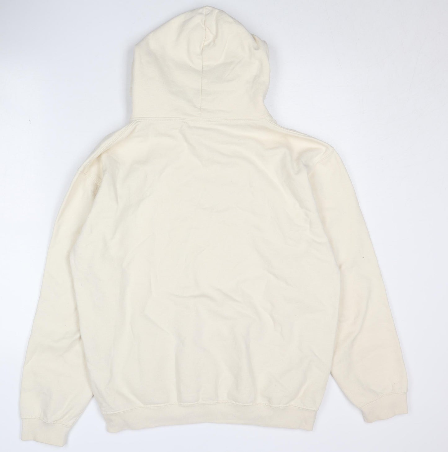 Mens UK Size M G&G Ivory Pullover Hoodie