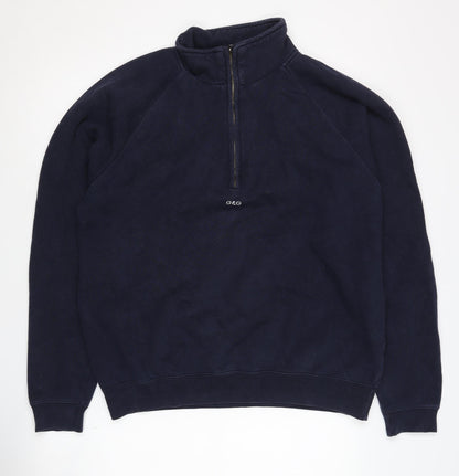 Mens UK Size L G&G Blue Pullover Sweatshirt