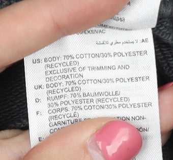 Adidas Unisex Black Jogger Trousers XS