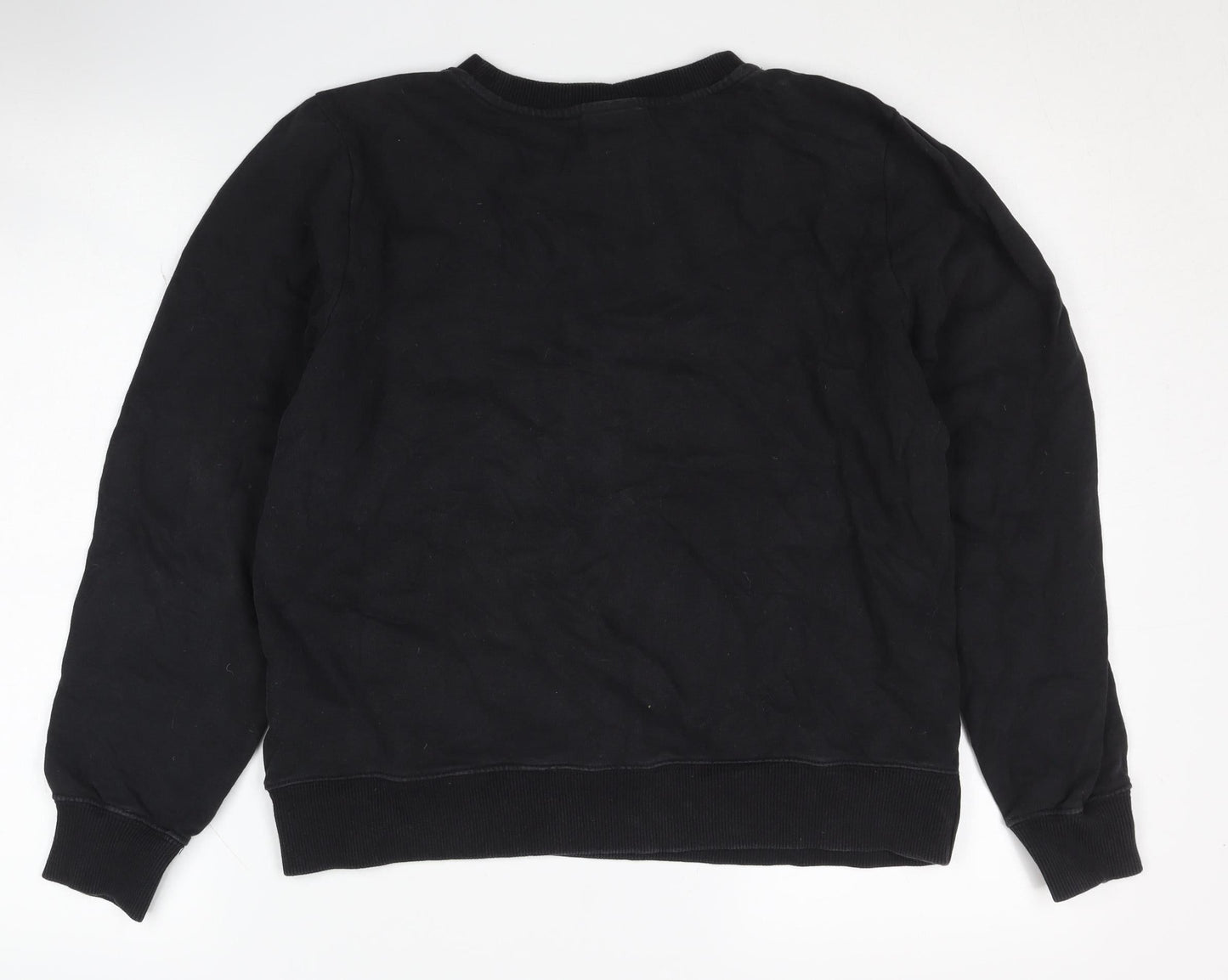 Unisex Adults UK Size S Champion Black Pullover Sweatshirt